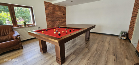 Biljarttafel Samson – Samson biljarttafel, feestblad voor de eetkamer