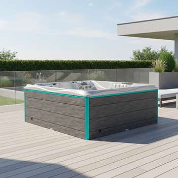 Záhradná vírivka vaňa SPA746 230x230 cm – Luxusná relaxačná zóna