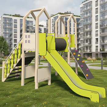 Legeplads sæt LK115 – funktionelt og sikkert legeredskab til børn