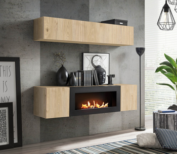 Sodoben bio kamin HJ FV N1 - kamin na bio gorivo brez vonja