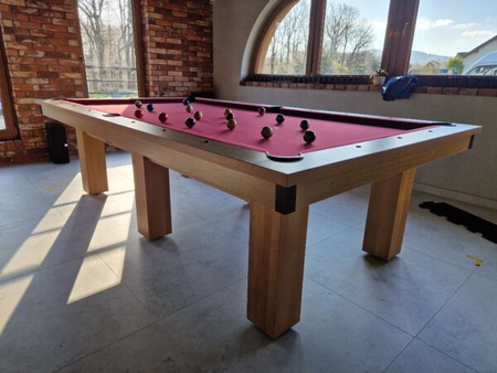 Billardbord Hektor – 3‑i‑1: billard, spisebord og bordtennis