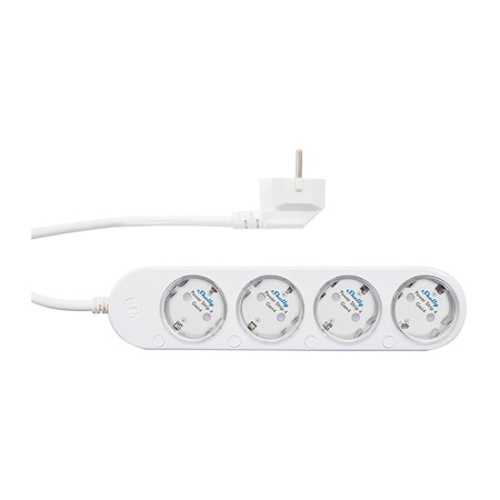 12A Shelly Power Strip 4 Gen4 Zigbee/Matter nutikas elektripistik
