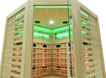 MO-RL3CS Infraroodsauna met zoutsteen