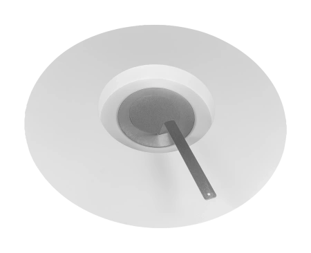Free-standing biofireplace Universe matte white