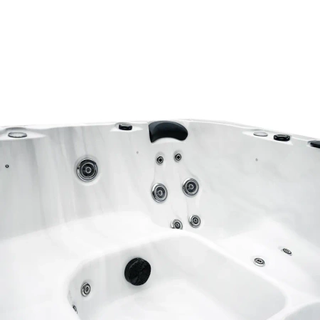Akryl Plug&Play 15A utendørs jacuzzi for hagen – luksuriøst SPA-badekar
