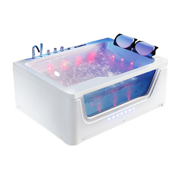 Spa-bad met hydromassage TUGELA 913 170×130 – royale ontspanning in modern design