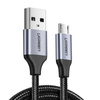Cablu USB la Micro USB UGREEN US290 QC 3.0 2.4A 1m (negru)