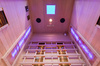 Sauna de infrarrojos con piedras de sal del Himalaya MO-EA2R | Wellness | Relax | SPA | Madera Termotratada | Madera Natural