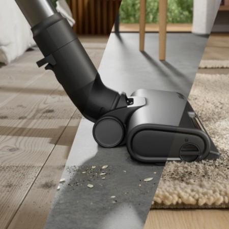 Electrolux Hygienic 600 EP61HB21UV - Aspirator vertical fără sac, ușor, silențios, puternic 85W, 50 min funcționare, aspirator fără fir pentru casă