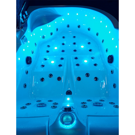 Spaa-vann | Jacuzzi | Venezia 761 | Vasakpoolne |180x120 cm | LED | Ozone
