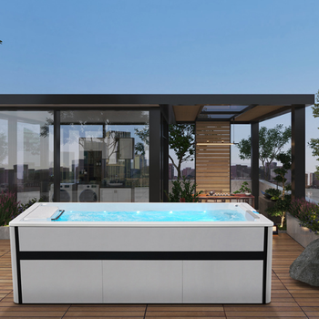 Swim Spa OF-401BU – Vitality Collection Series – luksuriøst svømmespa til svømning på stedet med hydromassage