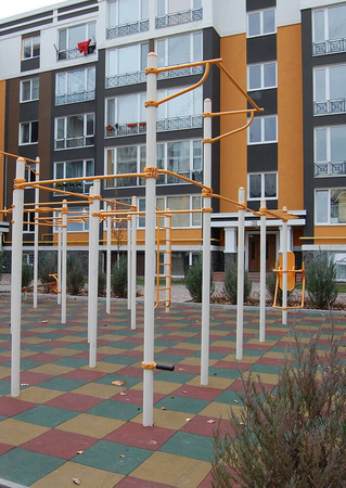 Outdoor trainingscomplex S831.5 | Multifunctioneel street workout station