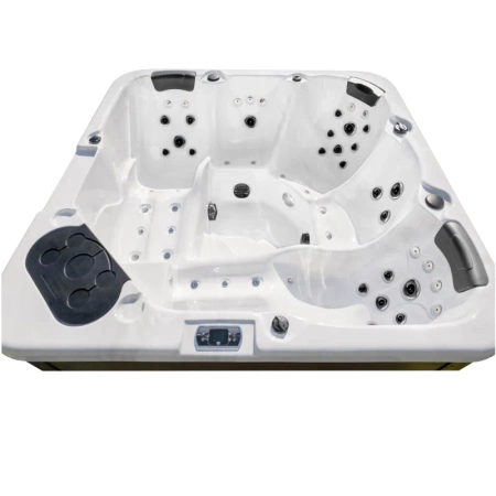 Quadratisches Outdoor-Jacuzzi 110 V zur Bodeneinbau-Montage – energieeffiziente SPA-Wanne