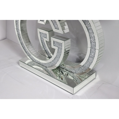 GOCCI GLASS CONSOLE - razkošje in prestiž v transparentnem slogu