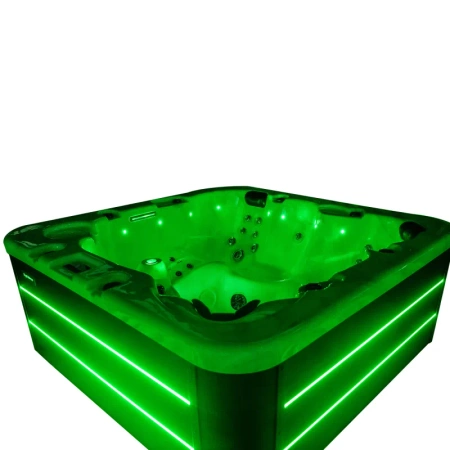 Jacuzzi acrílico exterior para hotel – bañera de masaje e hidromasaje de lujo