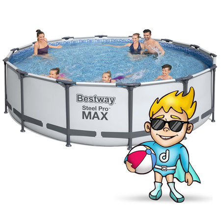 427 x 107 cm 19in1 Bestway 56950 dārza rāmis baseins
