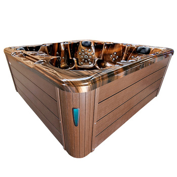 Trädgårdsjacuzzi SPA703A 230x230 cm – ett lyxigt SPA-badkar med hydromassage