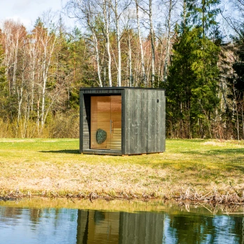 Buitensauna/SAUNA "LUMI" CUBE