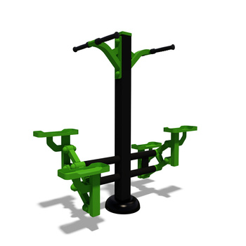 Stepper SM136 – entrenamiento doble y de bajo impacto para piernas y glúteos al aire libre