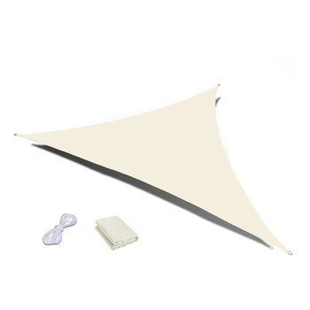 Voile d'ombrage imperméable 3x3x3m ModernHome - beige