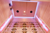 MO-RL3ST Infrarotsauna mit Salzstein + Turmalinen | Heimisches SPA | Montagefertig