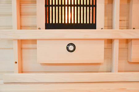 MO-EA3CR Infrared sauna | Modern Design | Thermo Wood