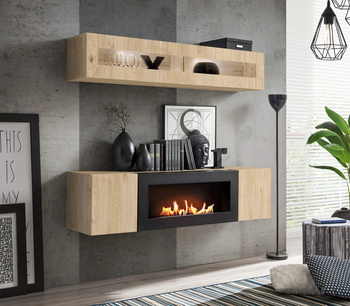 Sodoben bio kamin HJ FV N2 - kamin na bio gorivo brez vonja