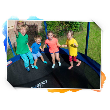 Tuintrampoline 8ft/252 cm met buitennet en ladder