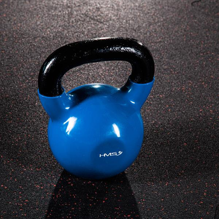KNV ΜΠΛΕ ΜΑΝΤΕΣΙΔΗ KETTLEBELL VINYL ΕΠΙΚΑΛΥΜΜΕΝΟ HMS