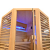 MO-TS4CB Sauna secca con stufa HARVIA da 8 kW