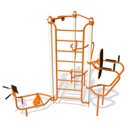 MF4.7 Multifitness Station - Stație profesională de antrenament în aer liber