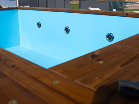 Преміум SPA басейн з гідромасажем 685x300 см - розкішний садовий басейн з гідромасажем та релаксацією