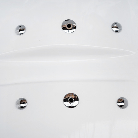 Spa kád pezsgőfürdővel otthonra, balra 140×80 cm 16 fúvókák | Jacuzzi