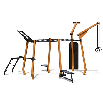 Professionell crossfit station SM803 | Utomhus träningsanläggning