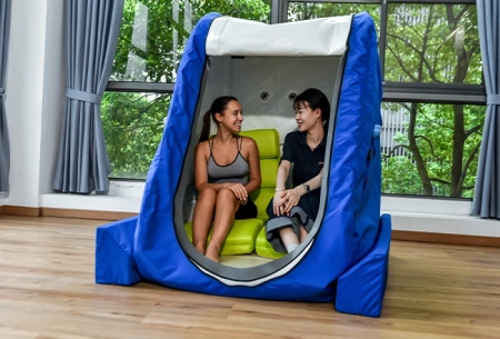 Dvojitá hyperbarická komora MC4000 U XL | 1.3–1.4 ATA | Oxygenoterapia pre 2 osoby