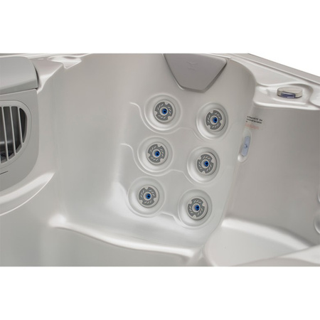 Aia mullivann SPA516 White Pearl antratsiitse korpusega 170x210 cm - kompaktne luksus teie aias