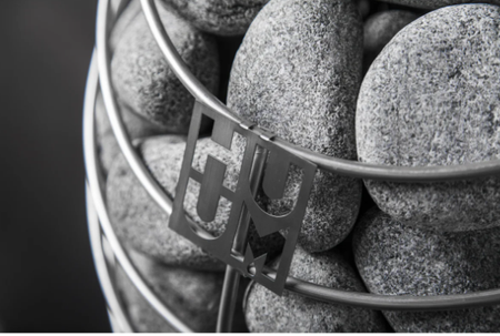 Fornello elettrico per sauna Huum Drop 4,5 kW 400V | Senza regolatore | Modernità ed efficienza in un design elegante