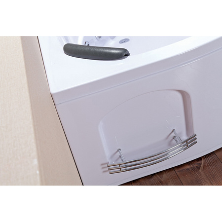 Гідромасажна ванна з підігрівом ORINO 632BH White 157x157 см - Сучасна гідромасажна ванна