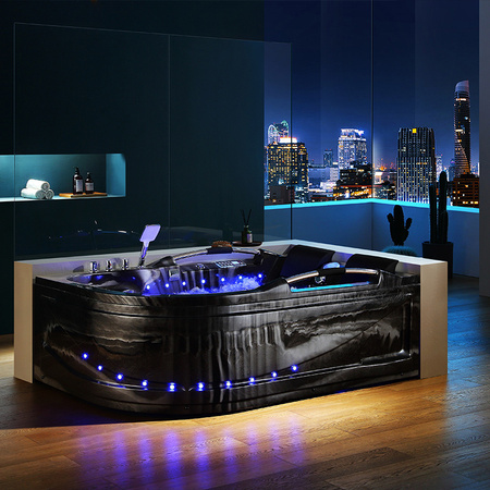 HYDRO MASSAGE BADEWANNE VENEZIA 761 180x120 CM