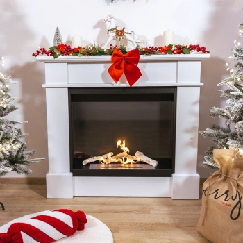 Portal Bio Coliseum zwembadhaard met glas - elegante rookloze haard