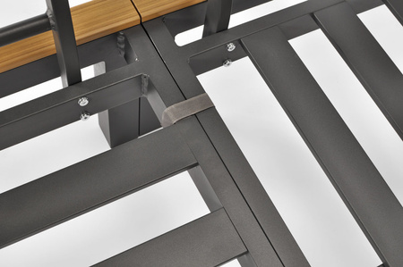 Narożnik ogrodowy aluminiowy BALI | aluminiowe meble ogrodowe, nowoczesny design, na taras i do ogrodu