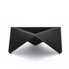 Designer-havebålsted Quality Spa TRIANGULAR —  3 mm stål, mat sort