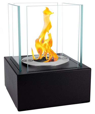 Freestanding biofireplace Smart black structural matte