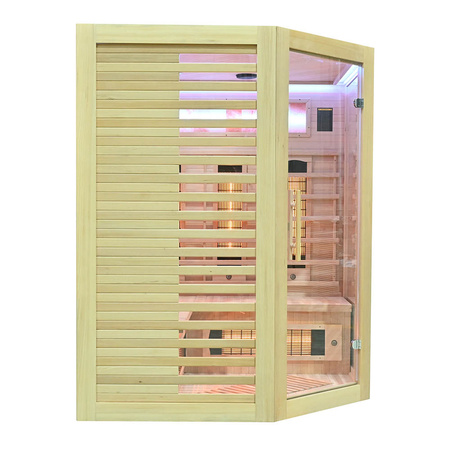 MO-RL3CS Infraroodsauna met zoutsteen