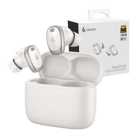 Slúchadlá TWS Edifier NeoDots, ANC (biele)