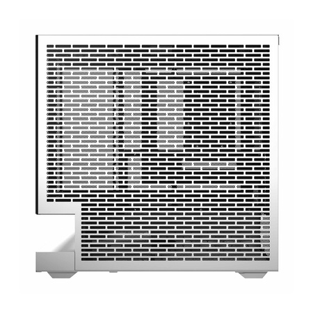 Caixa para computador Darkflash F1 (branca) + 6 ventoinhas ARGB