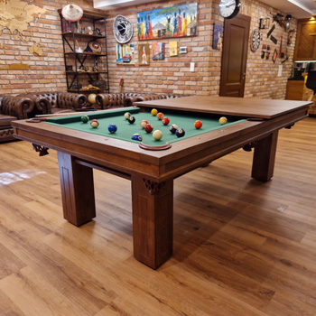 Billardtisch Samson – Billardtisch Samson, Bankettplatte für das Esszimmer