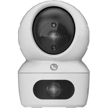 EZVIZ Wi-Fi Camera H7C Dual Lens (4MP+4MP) - PTZ, Motion Detection, Night Mode, Wi-Fi 2.4 GHz and 5 GHz, Microphone - Security for your Home in High Resolution 2560x1440