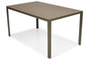Table de jardin MODENA 150 en aluminium - Argent
