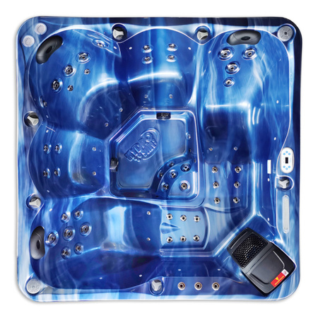 Jacuzzi de jardin SPA750 200x200 cm – confort et relaxation dans votre jardin